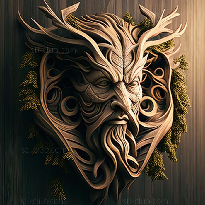 3D model st forest spirit (STL)